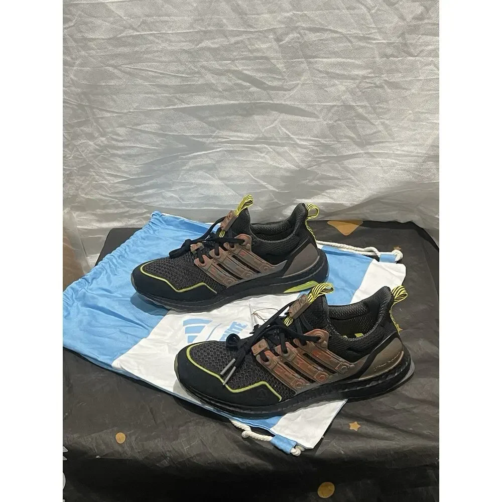 New Men’s 10 Adidas Fortnite x Adidas UltraBoost 1.0 Battle Bus - Black JQ0718